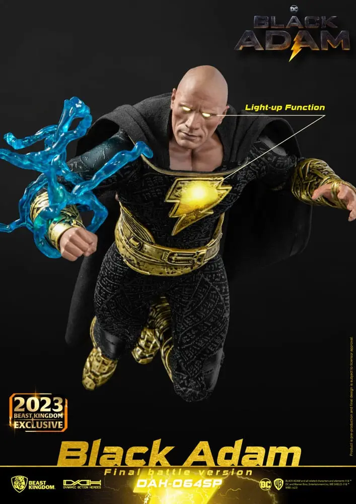 DC Comics Dynamic 8ction Heroes Actionfigur 1/9 Black Adam Final Battle Version 18 cm Produktfoto
