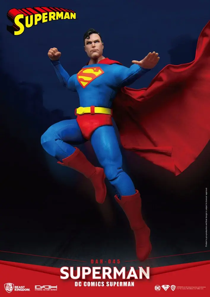 DC Comics Dynamic 8ction Heroes Actionfigur 1/9 Superman 20 cm Produktfoto