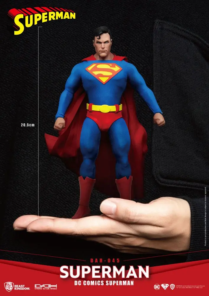DC Comics Dynamic 8ction Heroes Actionfigur 1/9 Superman 20 cm Produktfoto