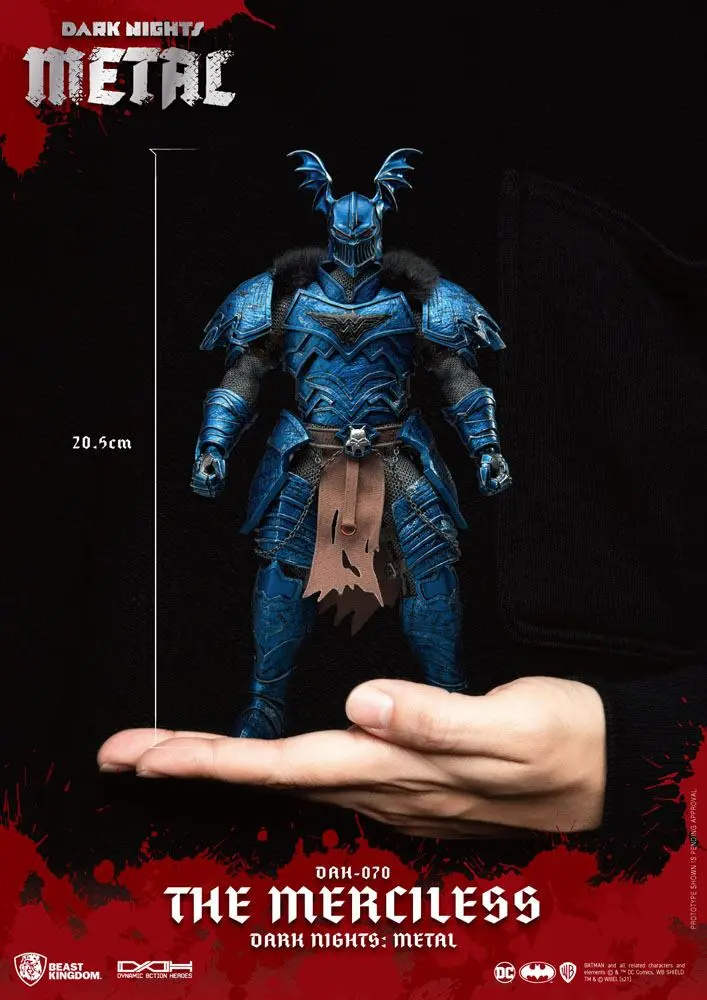 DC Comics Dark Nights Metal Dynamic 8ction Heroes Actionfigur 1/9 The Merciless 20 cm Produktfoto
