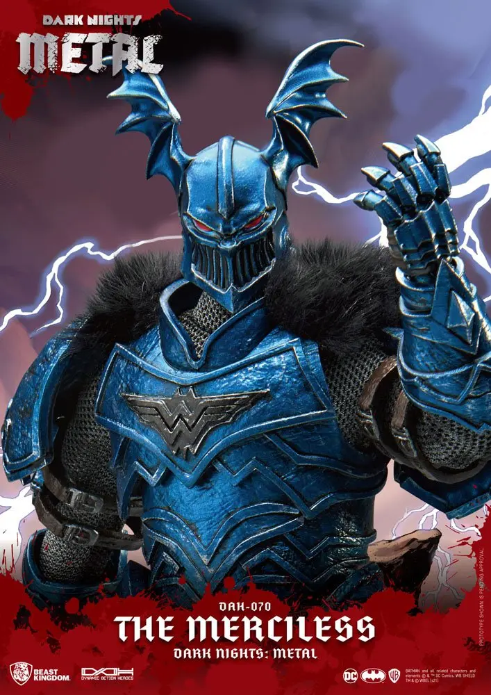 DC Comics Dark Nights Metal Dynamic 8ction Heroes Actionfigur 1/9 The Merciless 20 cm Produktfoto