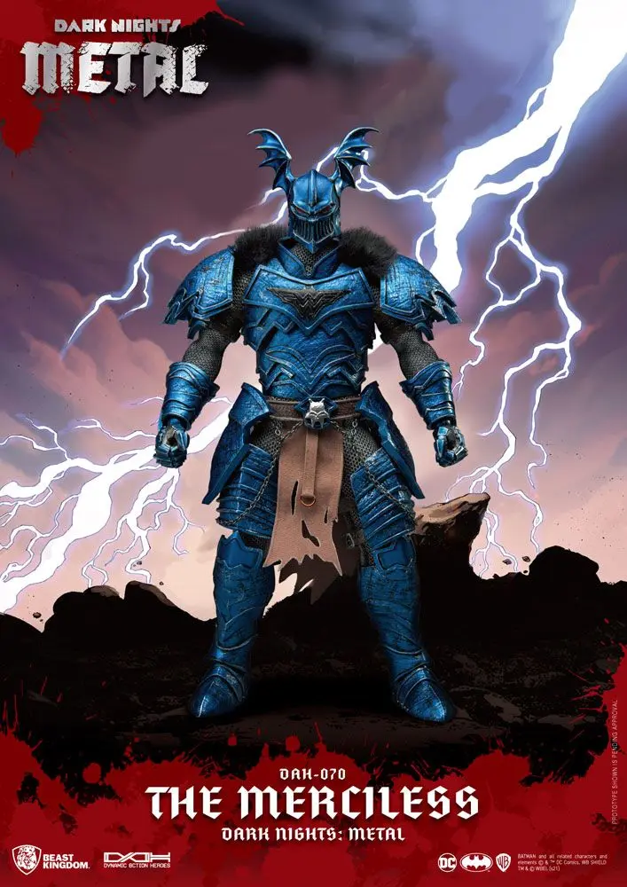 DC Comics Dark Nights Metal Dynamic 8ction Heroes Actionfigur 1/9 The Merciless 20 cm Produktfoto