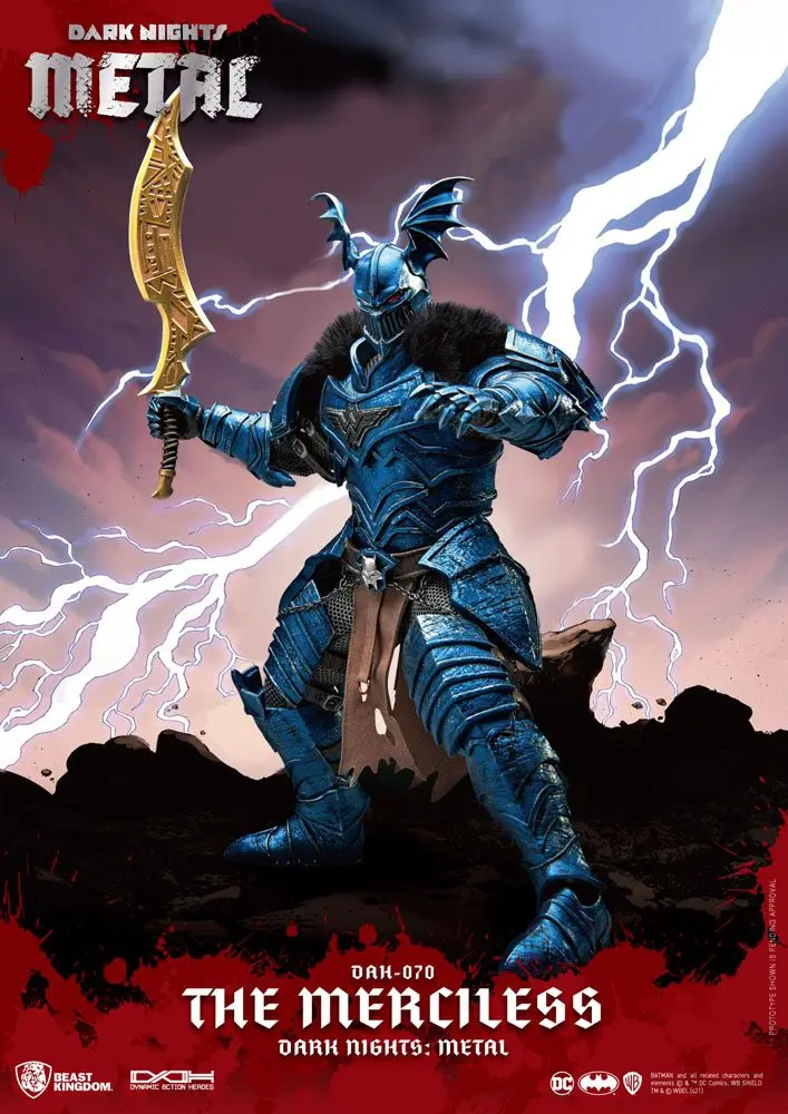 DC Comics Dark Nights Metal Dynamic 8ction Heroes Actionfigur 1/9 The Merciless 20 cm Produktfoto