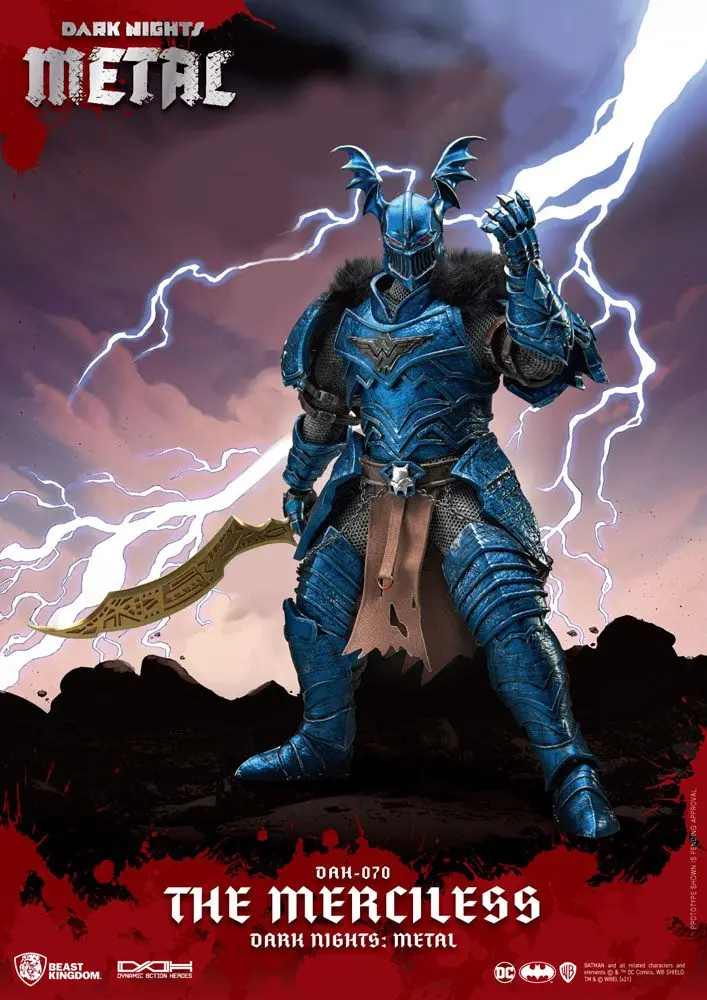 DC Comics Dark Nights Metal Dynamic 8ction Heroes Actionfigur 1/9 The Merciless 20 cm Produktfoto