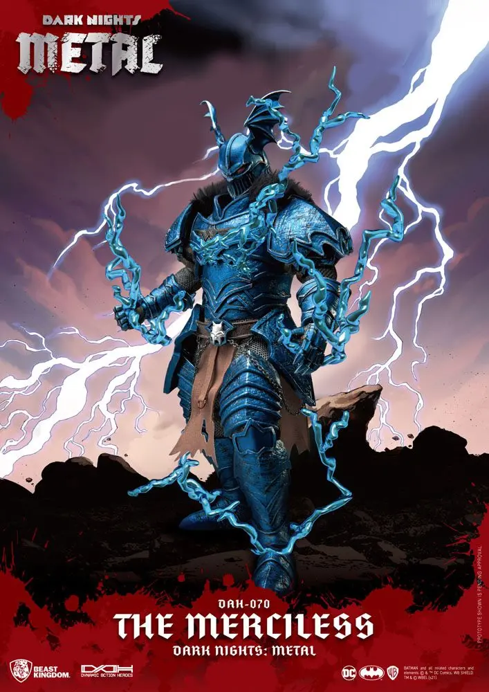 DC Comics Dark Nights Metal Dynamic 8ction Heroes Actionfigur 1/9 The Merciless 20 cm Produktfoto