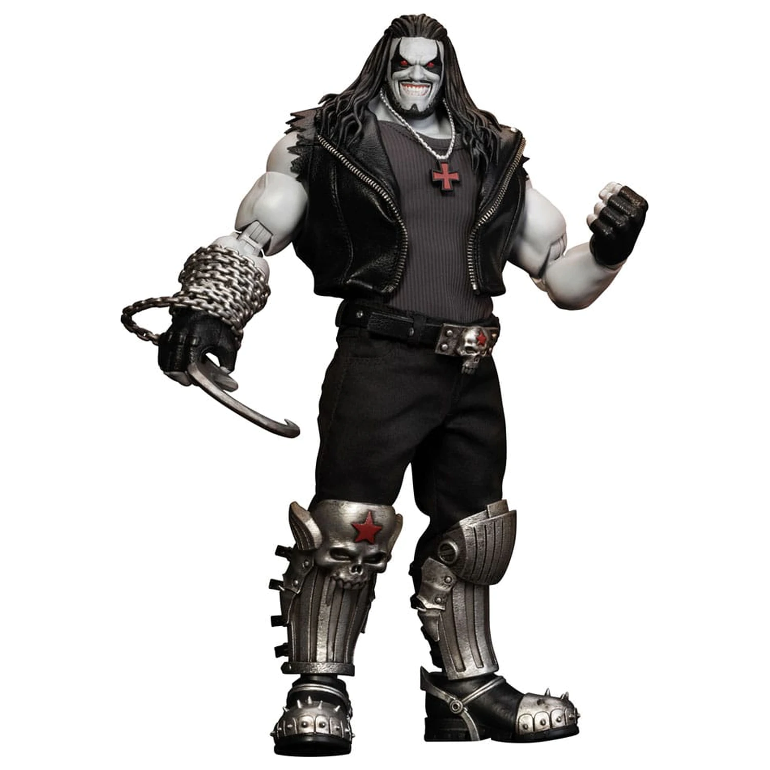 DC Comics Dynamic 8ction Heroes Action Figur 1/9 Lobo Deluxe Version 23 cm Produktfoto