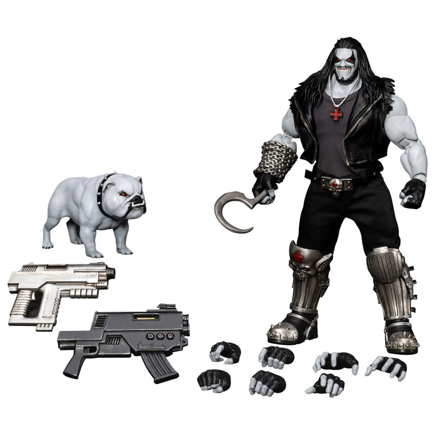 DC Comics Dynamic 8ction Heroes Action Figur 1/9 Lobo Deluxe Version 23 cm Produktfoto