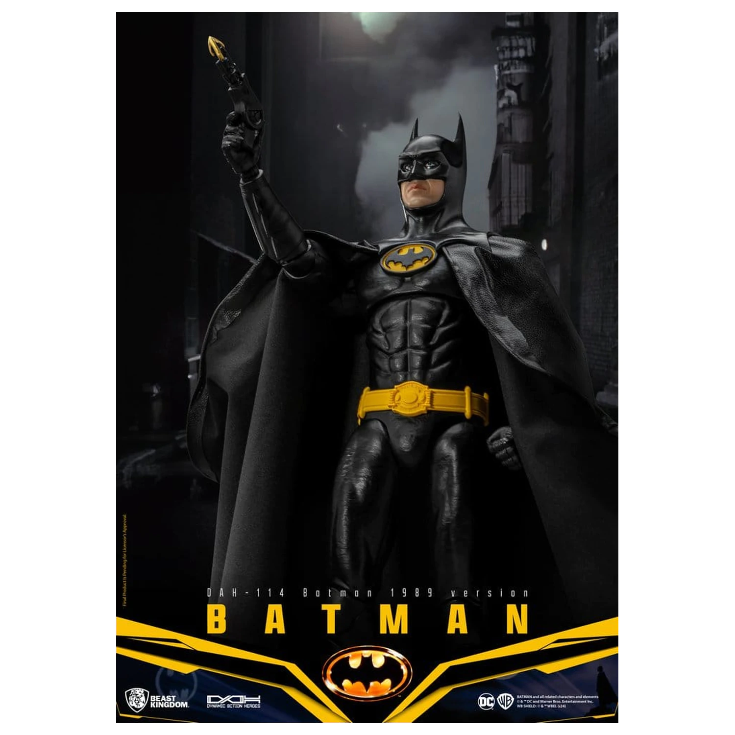 DC Comics Dynamic 8ction Heroes Actionfigur Batman 1989 Standard Version 21 cm Produktfoto