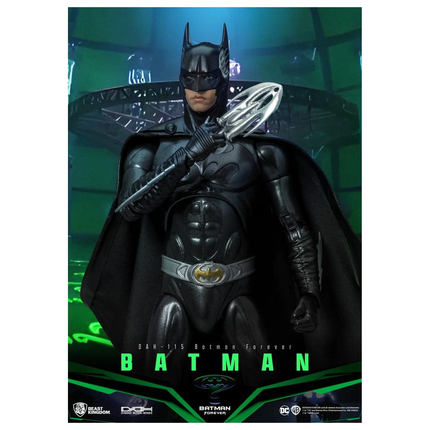 DC Comics Dynamic 8ction Heroes Action Figur Batman (Batman Forever) 21 cm Produktfoto