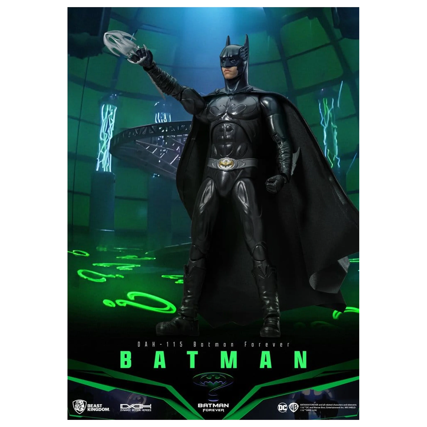 DC Comics Dynamic 8ction Heroes Action Figur Batman (Batman Forever) 21 cm Produktfoto