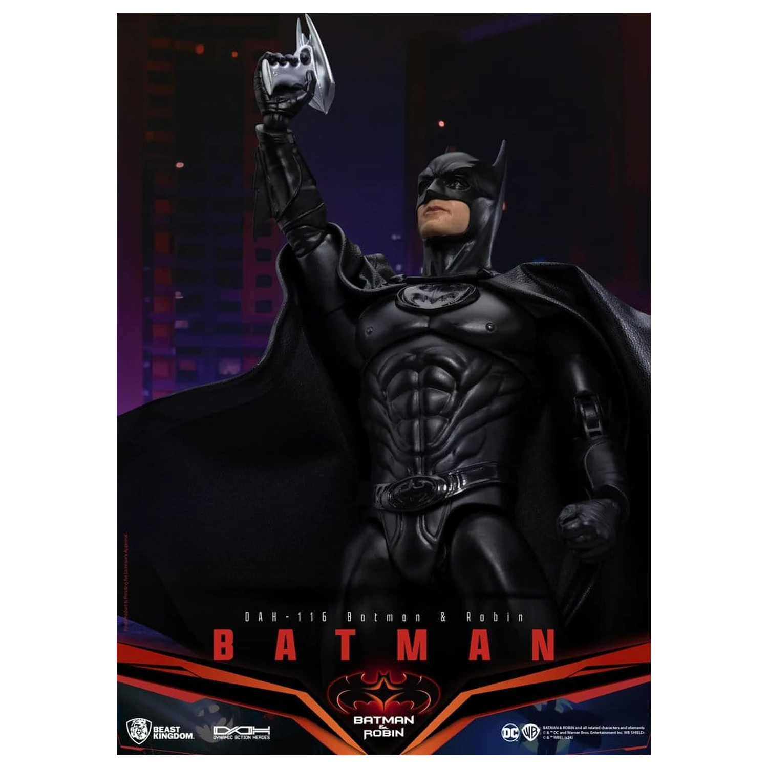 DC Comics Dynamic 8ction Heroes Actionfigur Batman (Batman & Robin) 21 cm Produktfoto