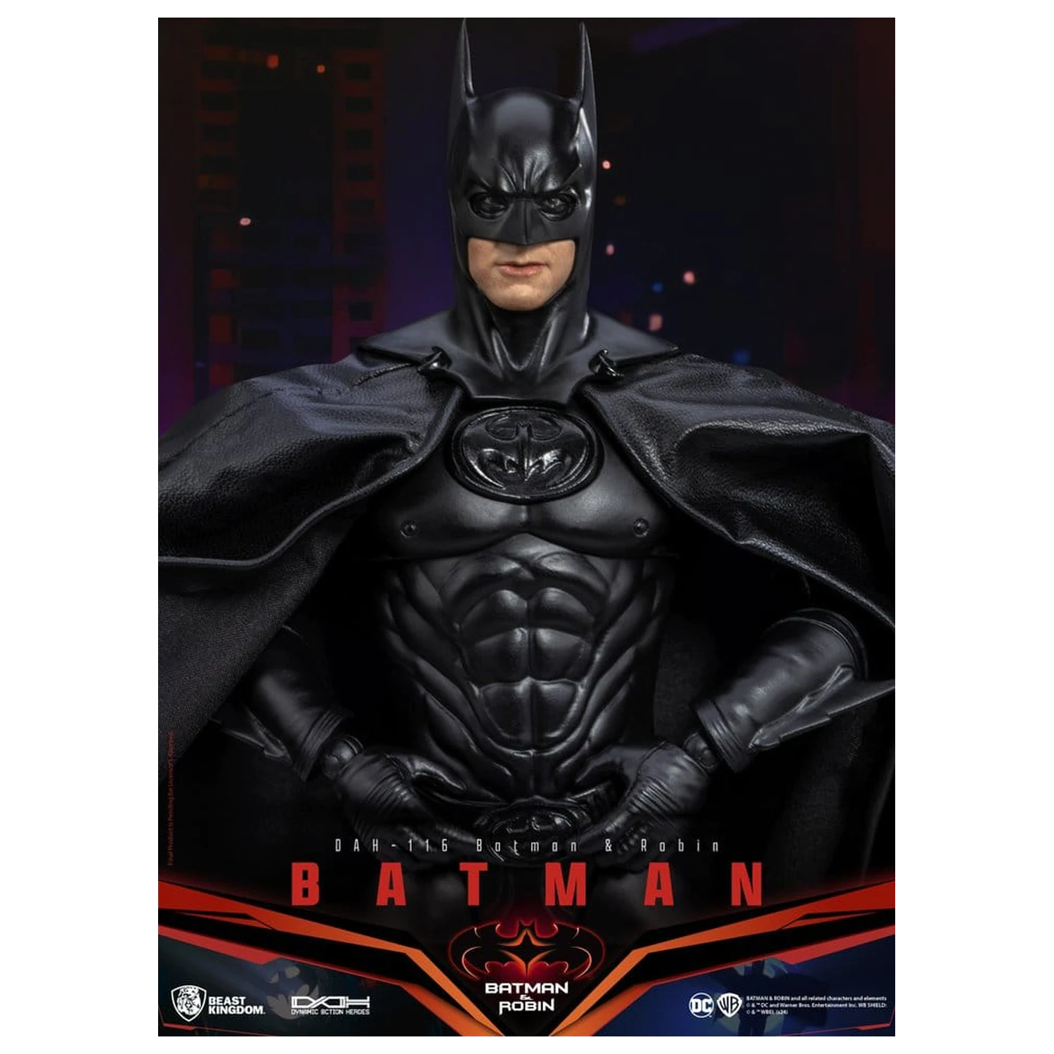 DC Comics Dynamic 8ction Heroes Actionfigur Batman (Batman & Robin) 21 cm Produktfoto