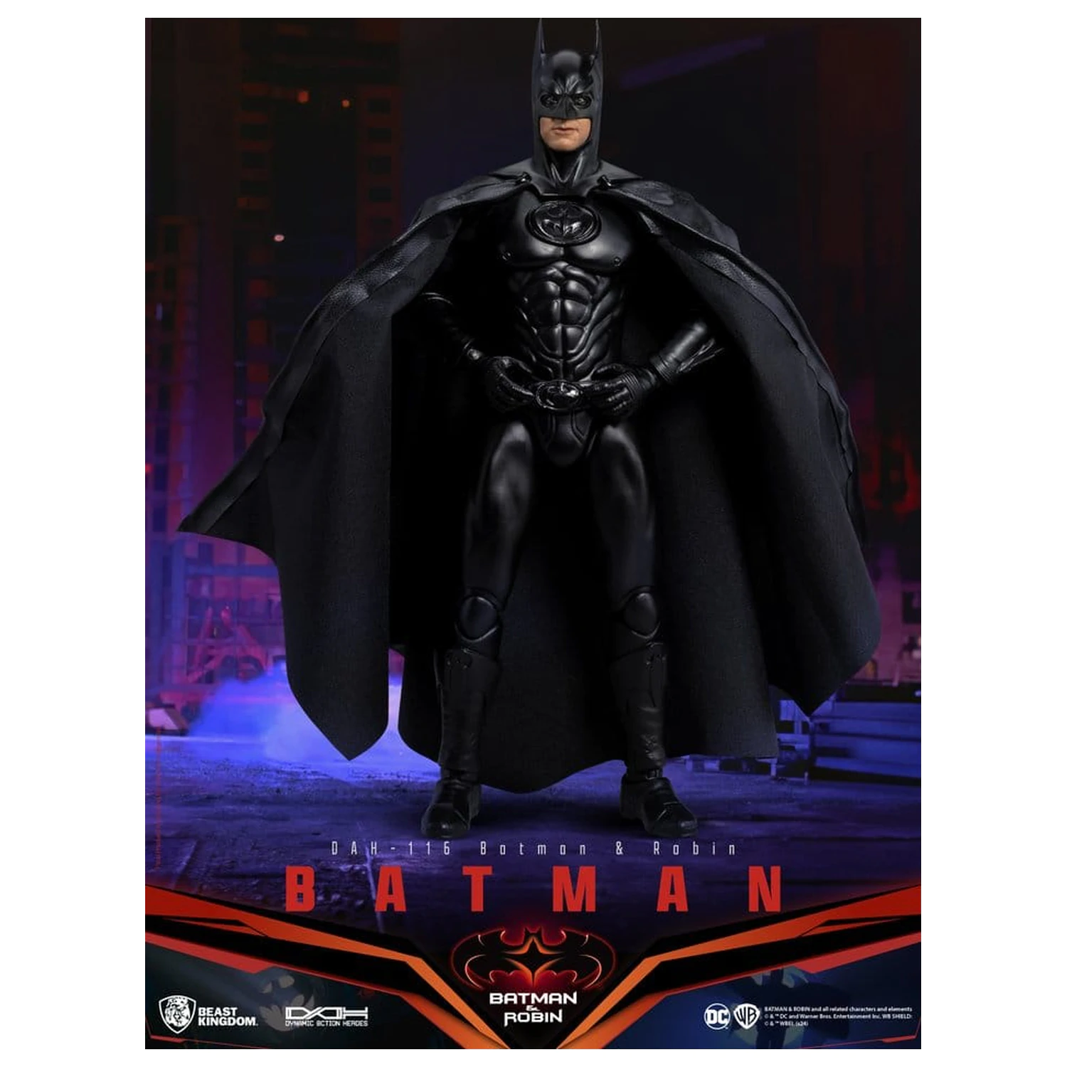 DC Comics Dynamic 8ction Heroes Actionfigur Batman (Batman & Robin) 21 cm Produktfoto