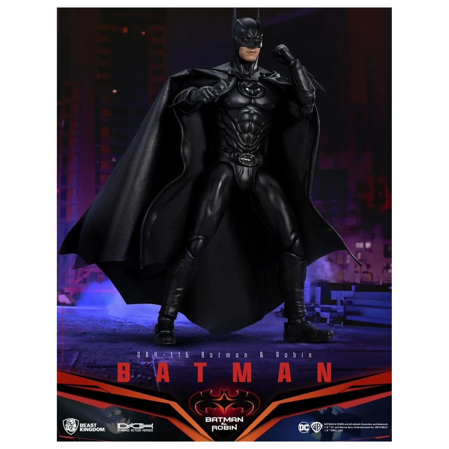DC Comics Dynamic 8ction Heroes Actionfigur Batman (Batman & Robin) 21 cm Produktfoto