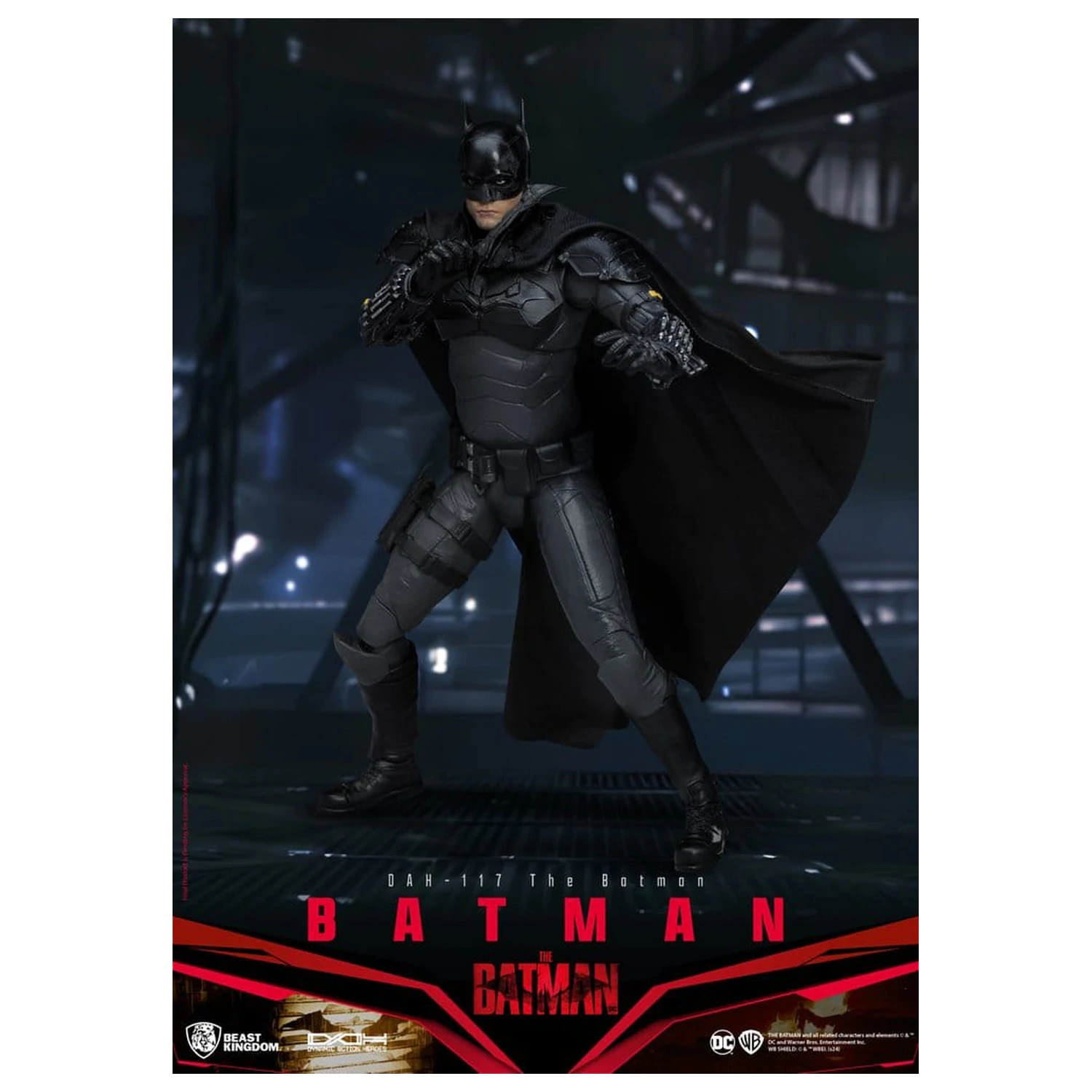 DC Comics Dynamic 8ction Heroes Actionfigur Batman (The Batman) 21 cm Produktfoto