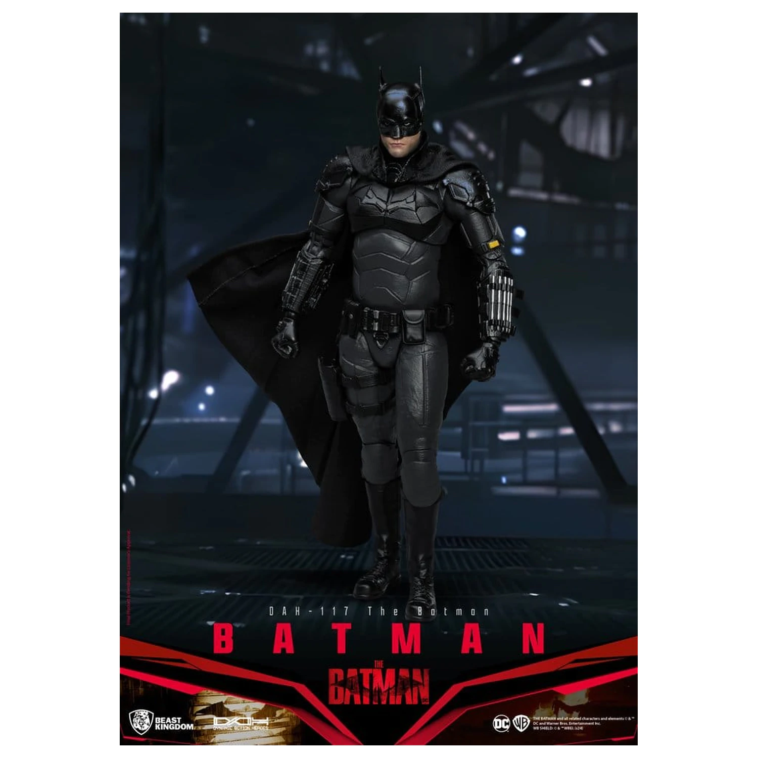 DC Comics Dynamic 8ction Heroes Actionfigur Batman (The Batman) 21 cm Produktfoto
