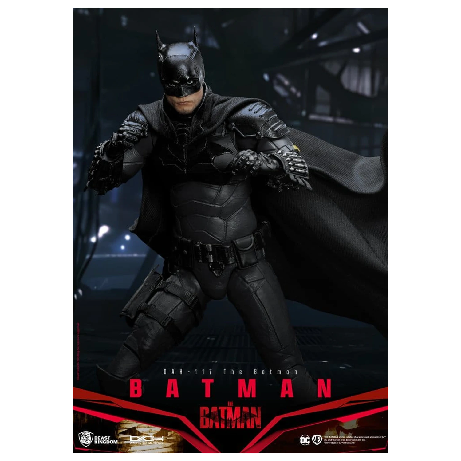 DC Comics Dynamic 8ction Heroes Actionfigur Batman (The Batman) 21 cm Produktfoto