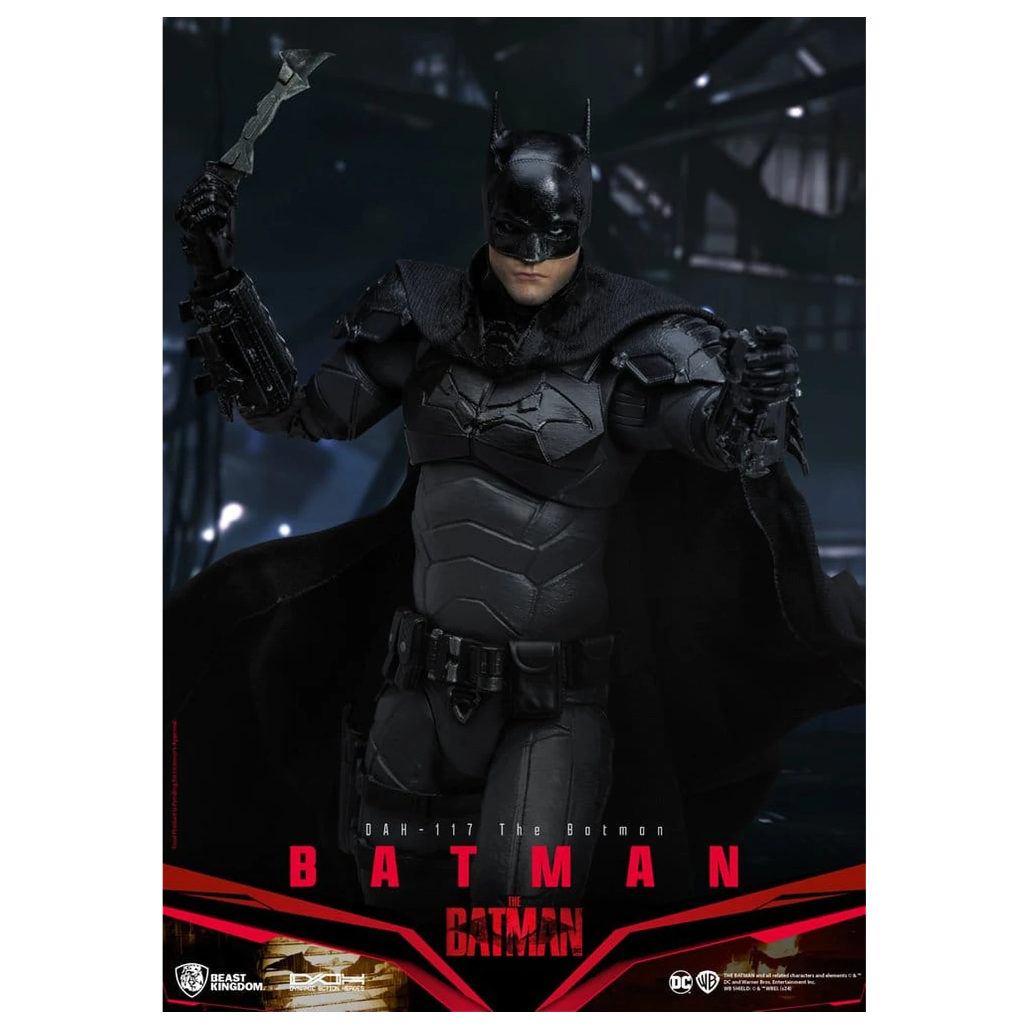 DC Comics Dynamic 8ction Heroes Actionfigur Batman (The Batman) 21 cm Produktfoto