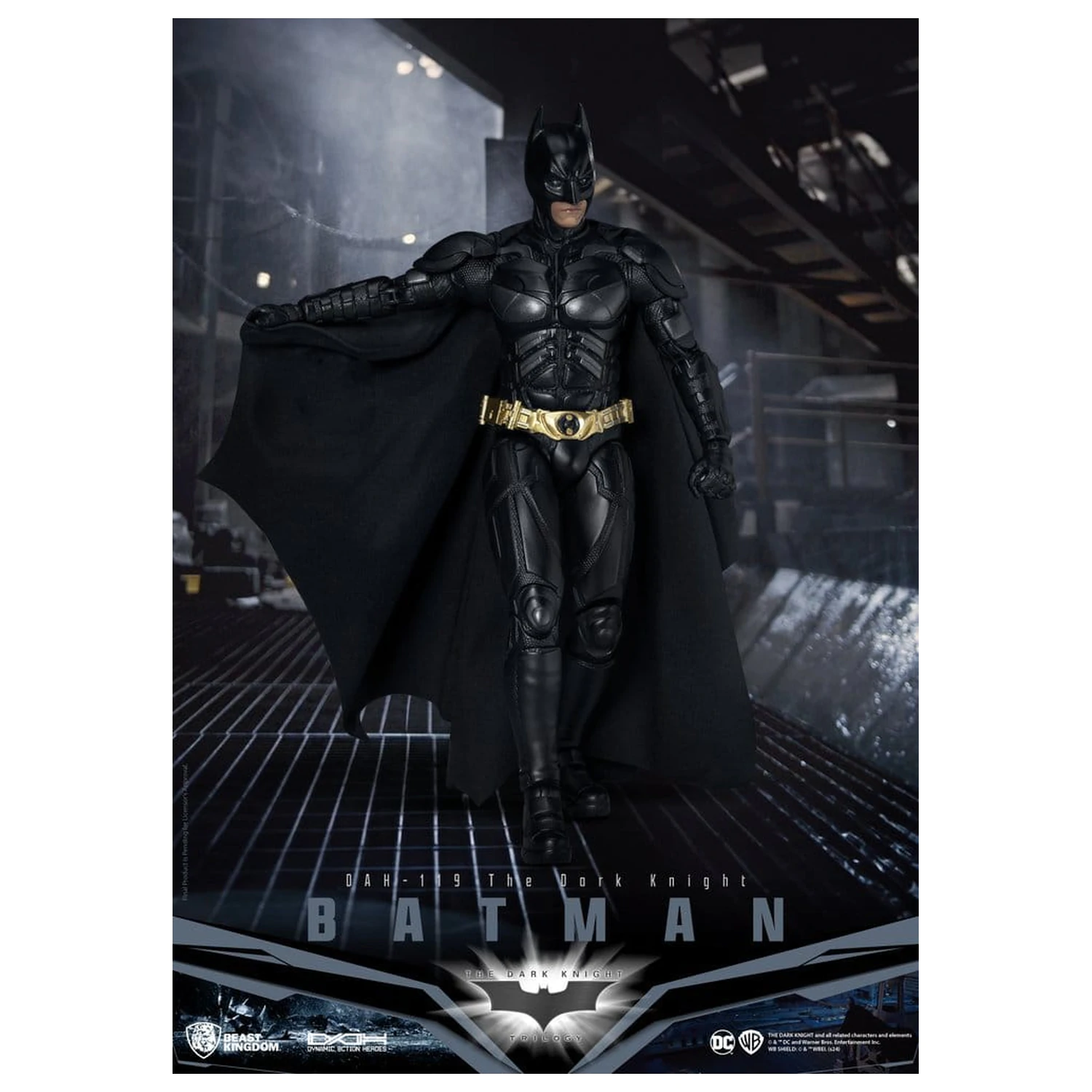 DC Comics Dynamic 8ction Heroes Action Figur Batman (The Dark Knight) 21 cm Produktfoto