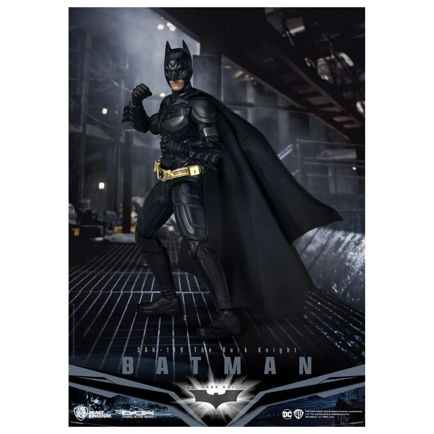 DC Comics Dynamic 8ction Heroes Action Figur Batman (The Dark Knight) 21 cm Produktfoto