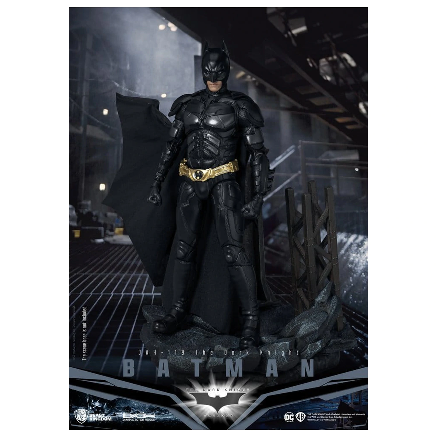 DC Comics Dynamic 8ction Heroes Action Figur Batman (The Dark Knight) 21 cm Produktfoto