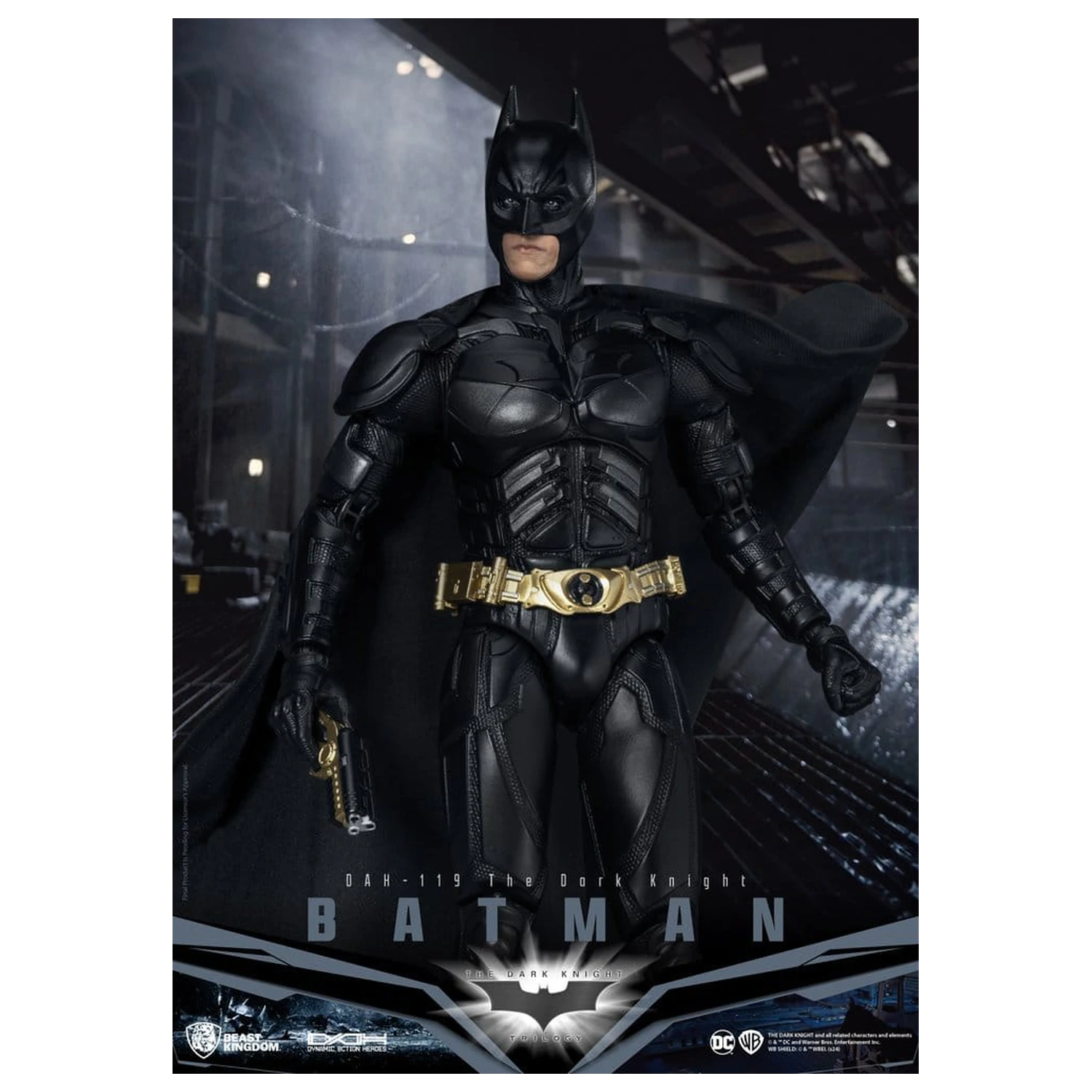 DC Comics Dynamic 8ction Heroes Action Figur Batman (The Dark Knight) 21 cm Produktfoto