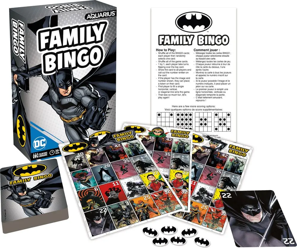 DC Comics Brettspiel Family Bingo Batman *Englische Version* termékfotó