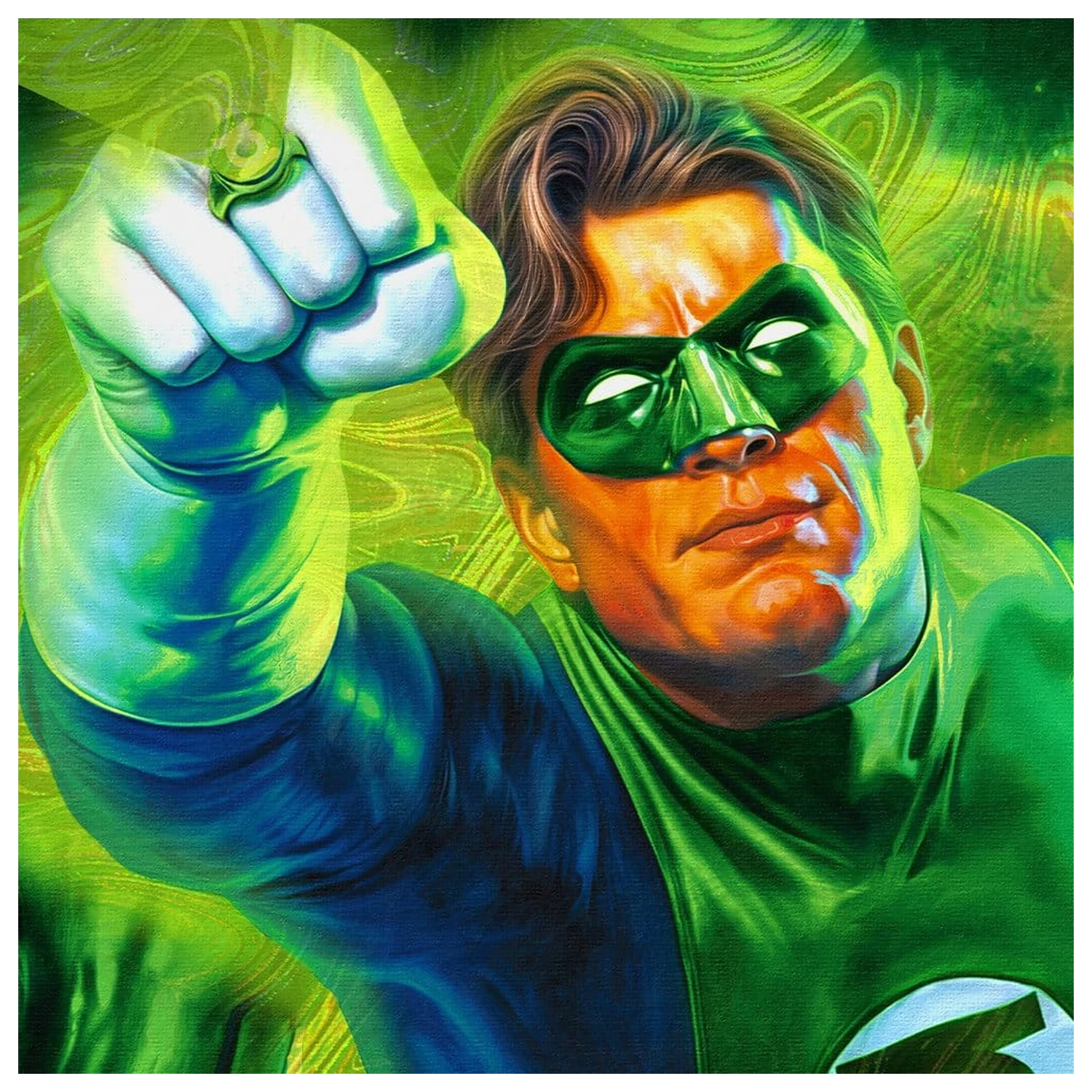 DC Comics Kunstdruck Green Lantern 61 x 41 Zentimeter - ungerahmt Produktfoto