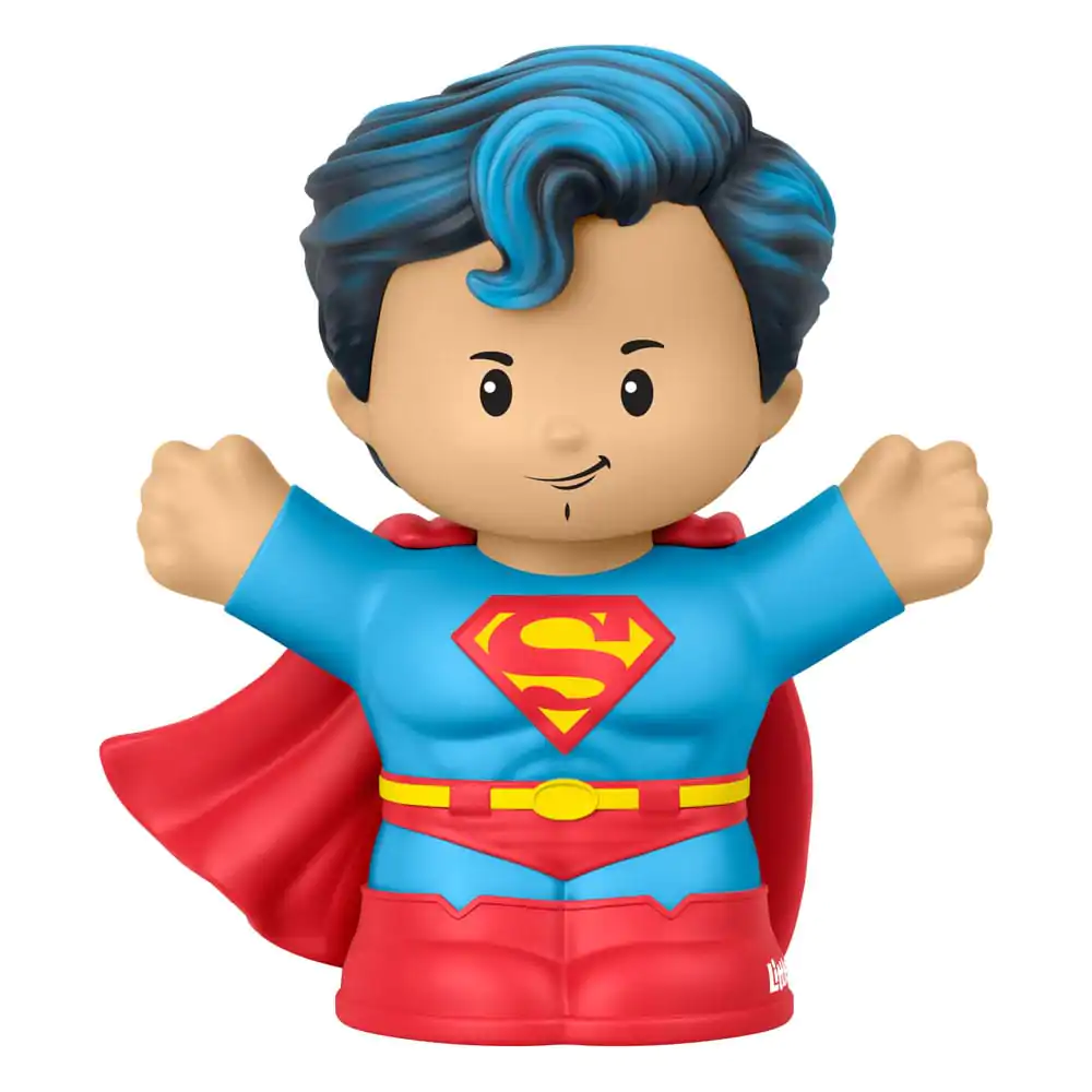 DC Comics Fisher-Price Little People Collector Mini-Figuren 4er-Pack Superman: Through the Ages 7 cm Produktfoto