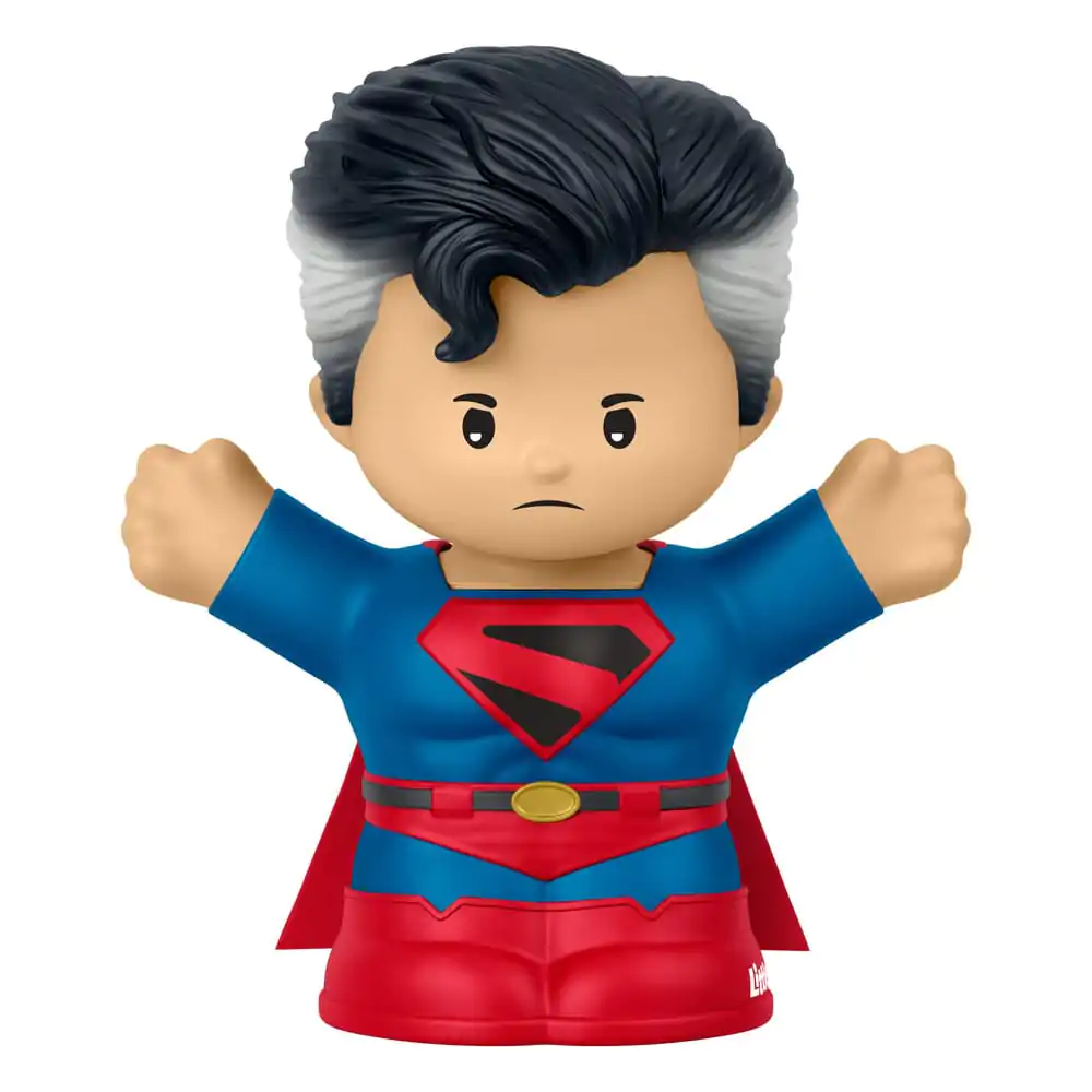 DC Comics Fisher-Price Little People Collector Mini-Figuren 4er-Pack Superman: Through the Ages 7 cm Produktfoto