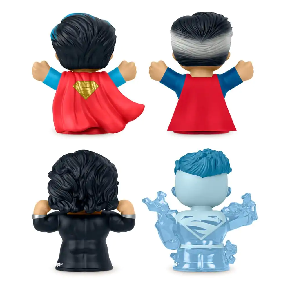 DC Comics Fisher-Price Little People Collector Mini-Figuren 4er-Pack Superman: Through the Ages 7 cm Produktfoto