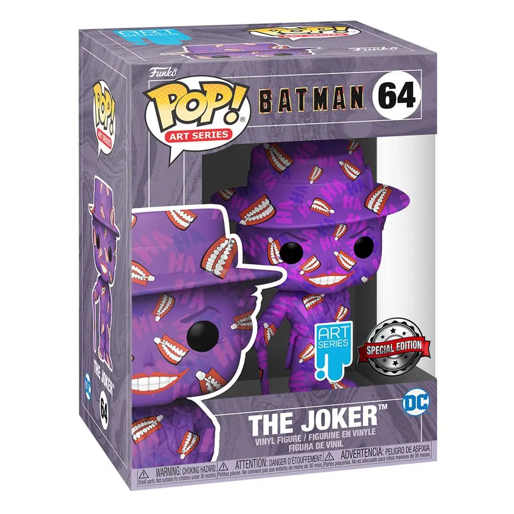 DC Comics POP! Artist Series Vinyl Figur The Joker 9 cm Produktfoto