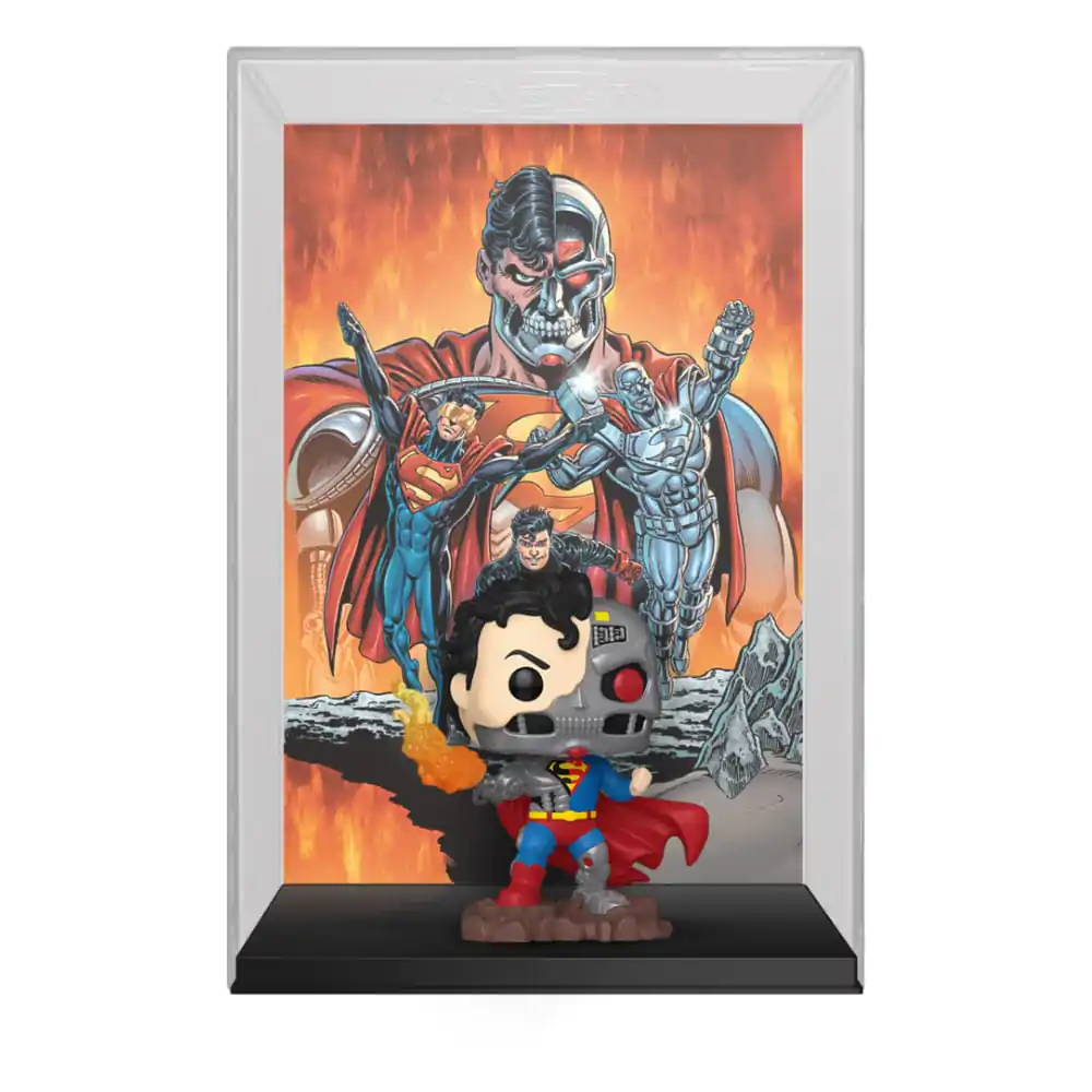 DC Comics Funko POP! Comic Cover Vinyl Figur Cyborg Superman 9 cm termékfotó