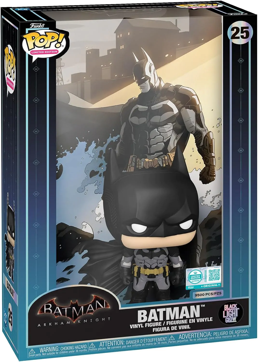 Funko POP! Comic Covers Arkham Barman Figur (UV) Produktfoto