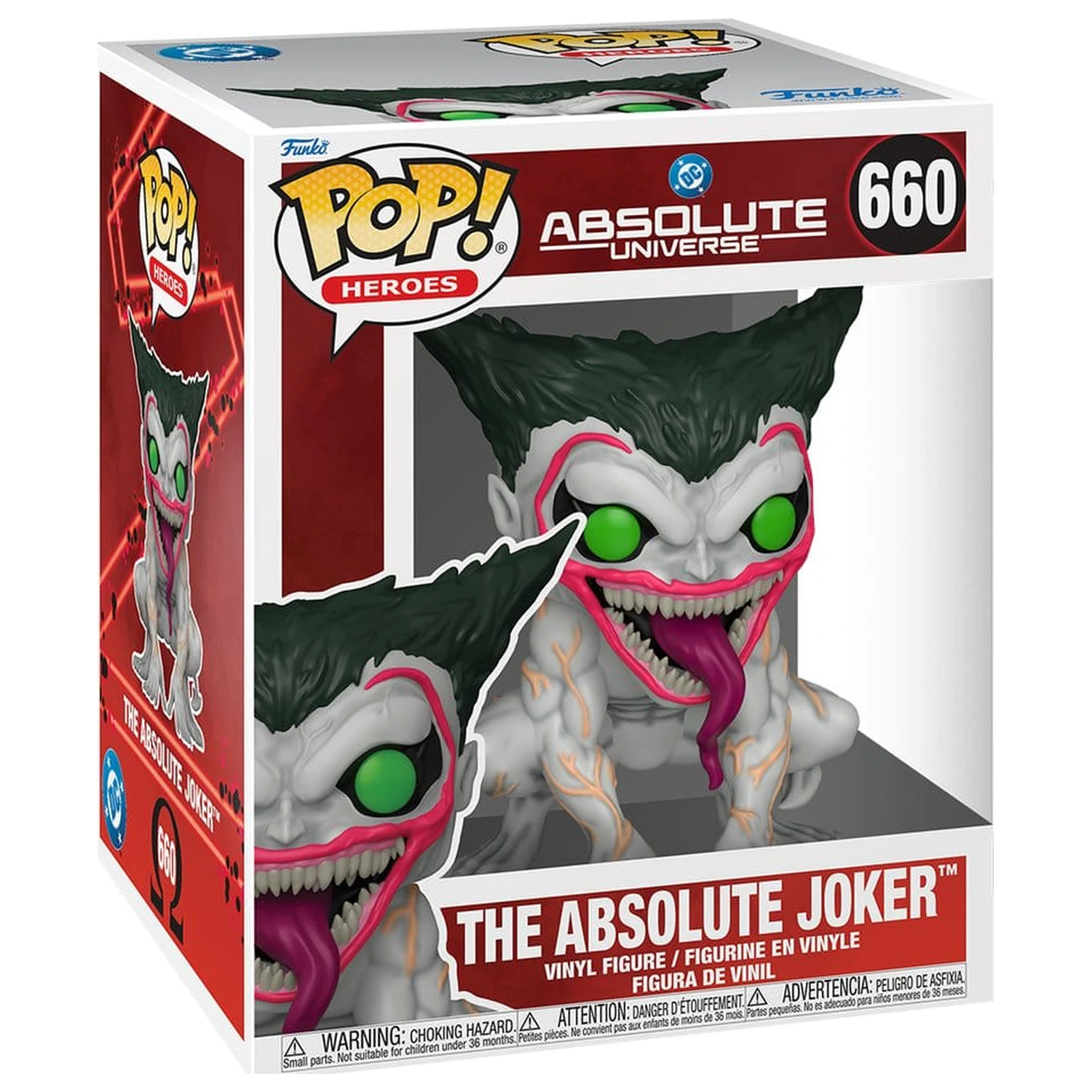 DC Comics Funko POP! Comics Super Vinyl Figur Absolute Joker 15 cm Produktfoto
