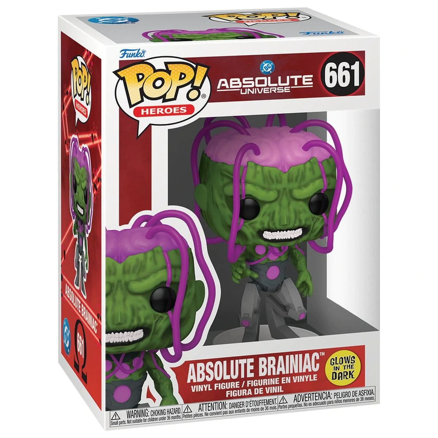 DC Comics Funko POP! Comics Vinylfigur Brainiac 9 cm Produktfoto