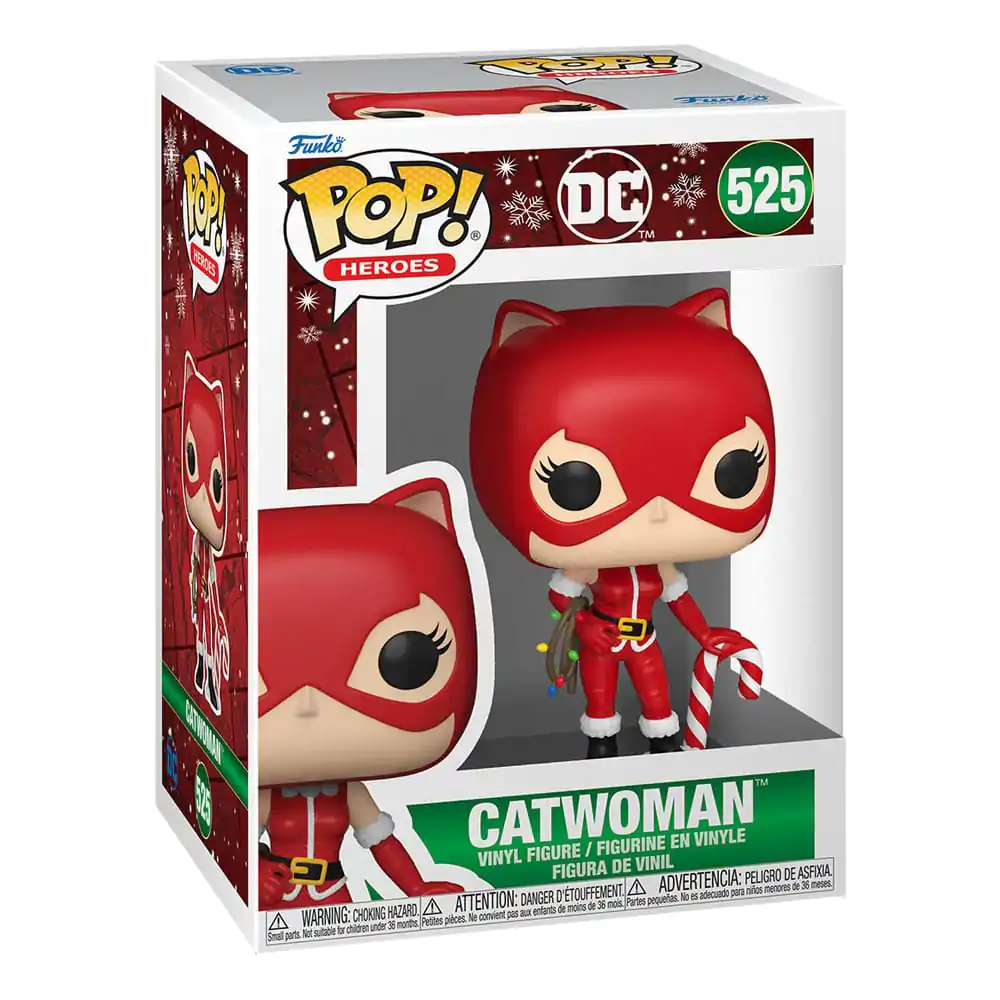 DC Comics Funko POP! Heroes Vinyl Figur Holiday '24- Catwoman 9 cm termékfotó