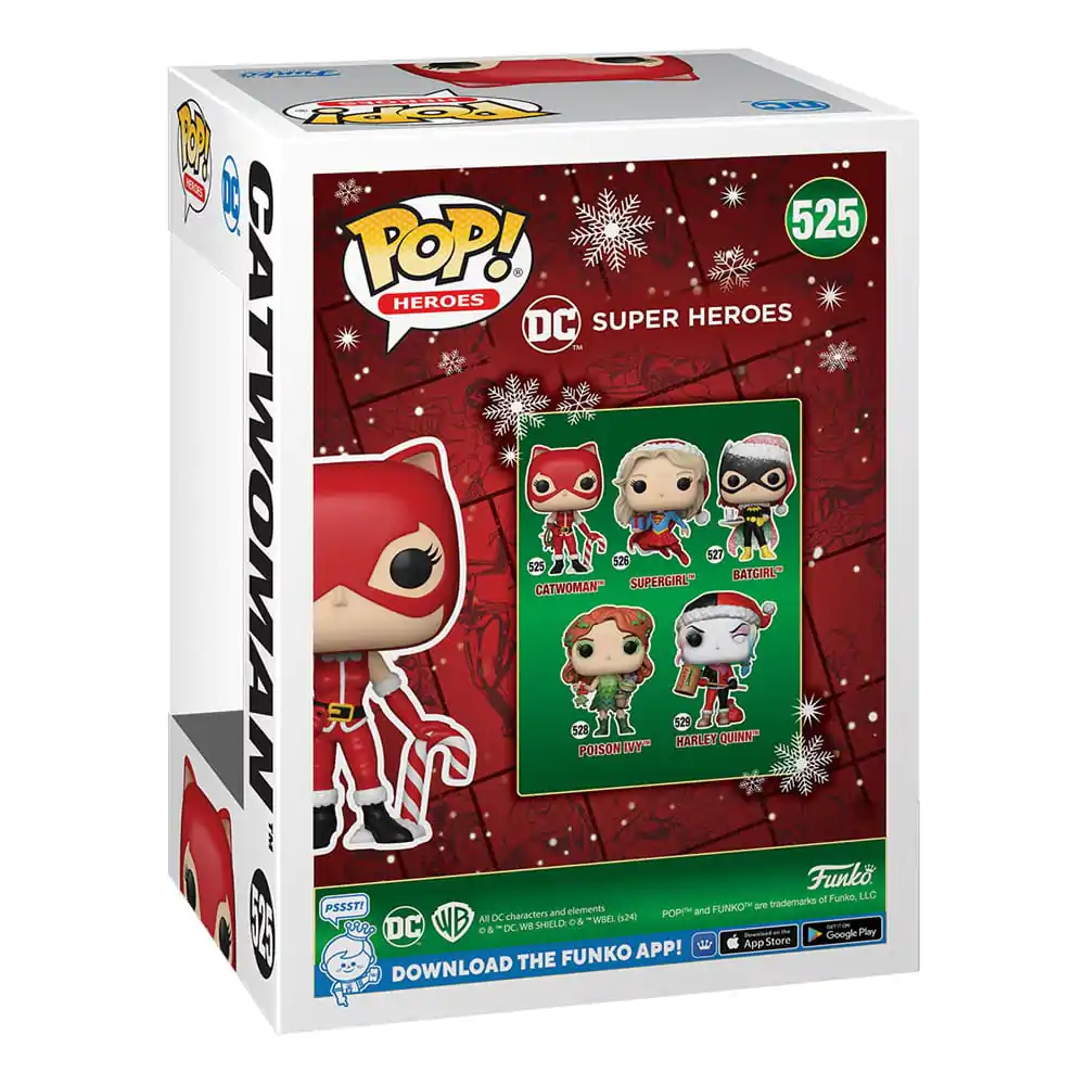 DC Comics Funko POP! Heroes Vinyl Figur Holiday '24- Catwoman 9 cm termékfotó