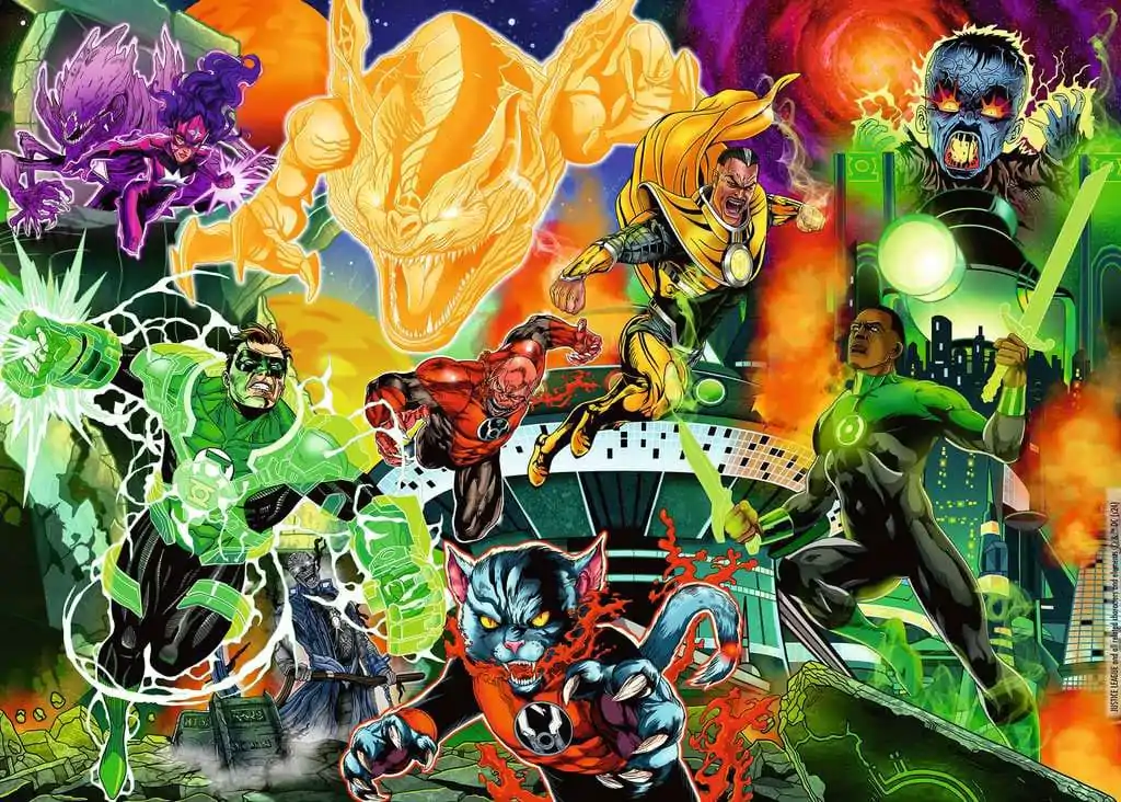 DC Comics Puzzle Green Lantern (1000 Teile) Produktfoto