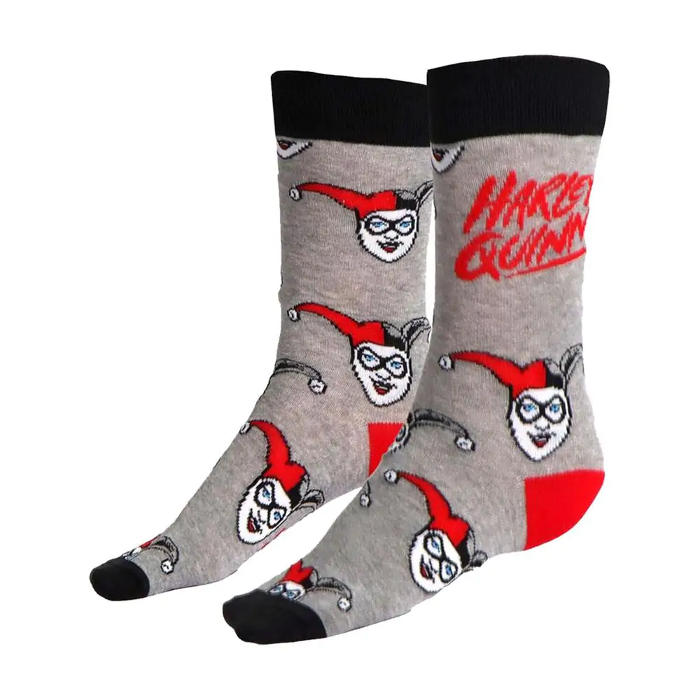 DC Comics Harley Quinn 3er Pack erwachsen Socken Produktfoto