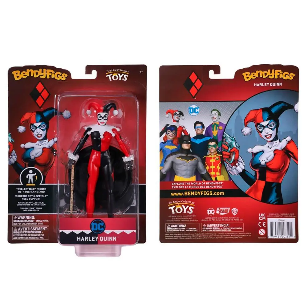 DC Comics Harley Quinn Bendyfigs malleable Figur 18cm Produktfoto
