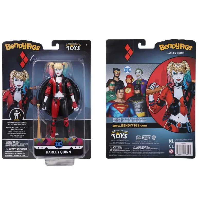 DC Comics Bendyfigs Biegefigur Harley Quinn Rebirth 19 cm termékfotó