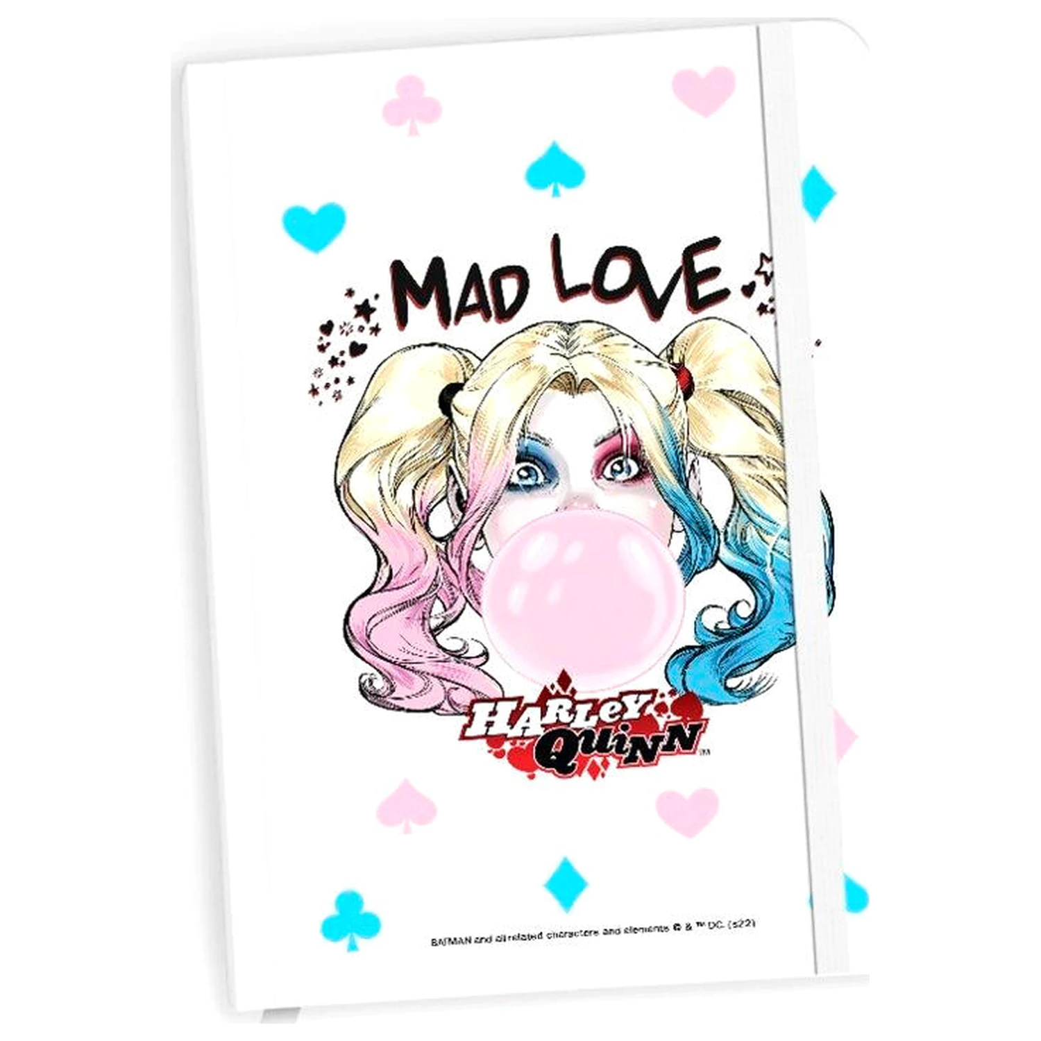 DC Comics Harley Quinn Notizbuch Produktfoto