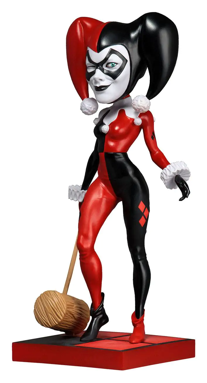 DC Comics Head Knocker Wackelkopf-Figur Harley Quinn 20 cm Produktfoto