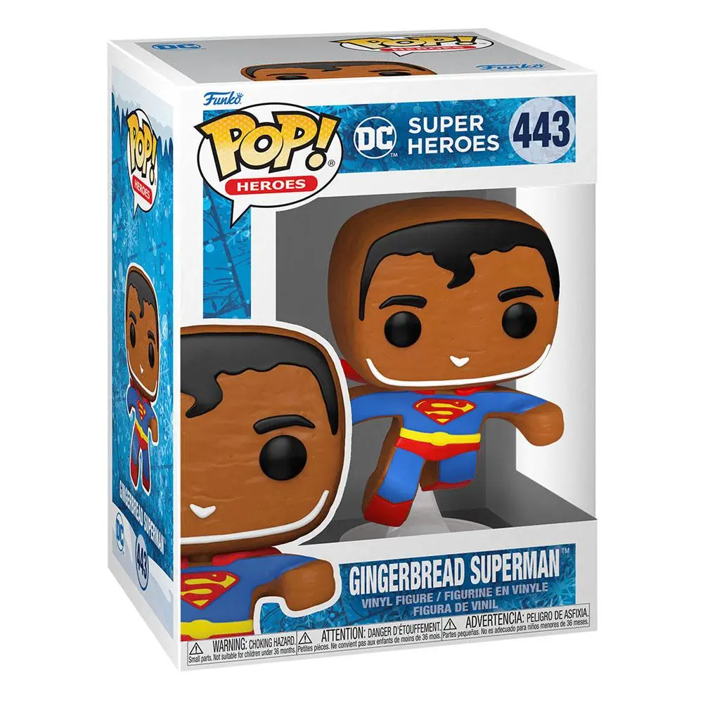 DC Comics Holiday 2022 POP! Heroes Vinyl Figur Superman 9 cm termékfotó