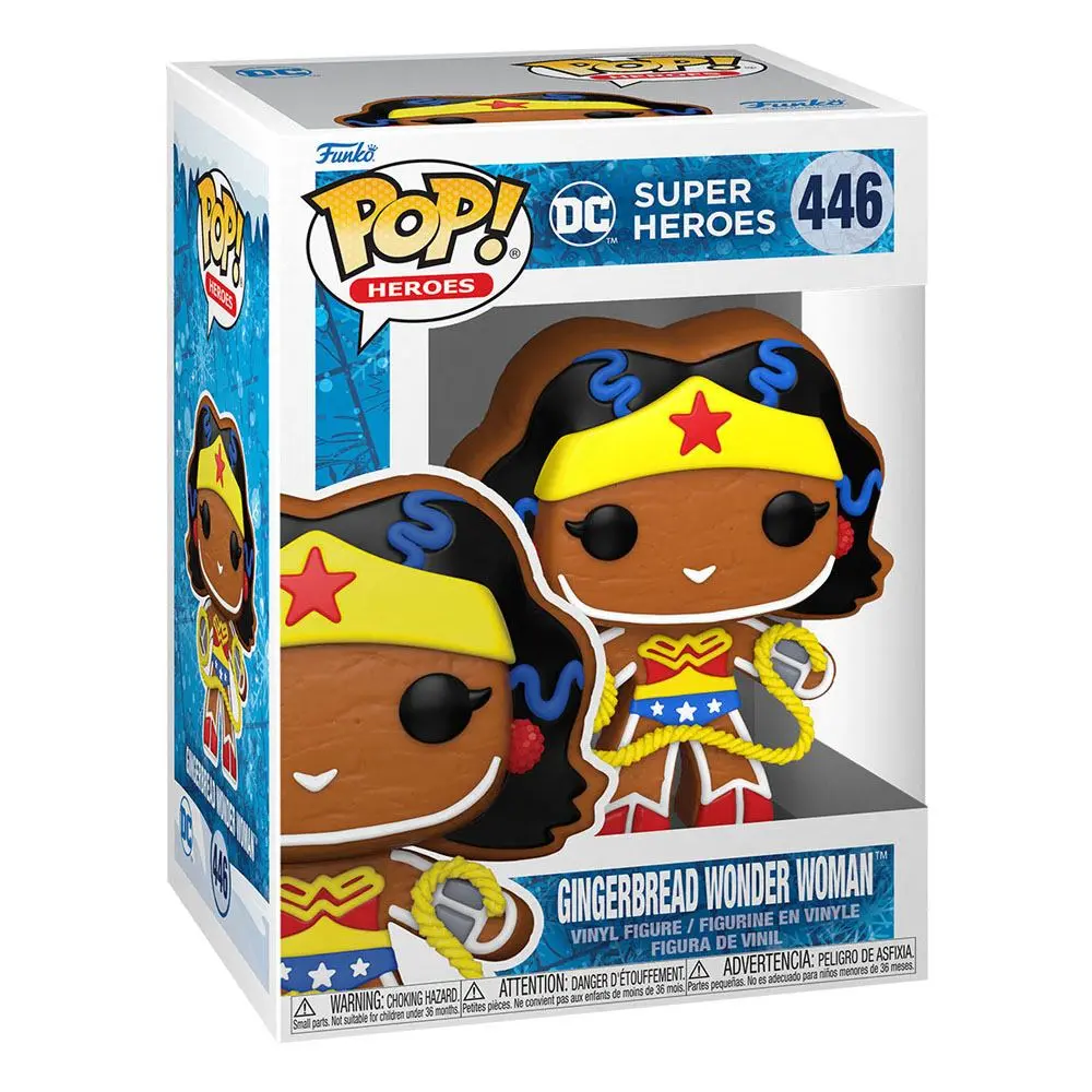 DC Comics Holiday 2022 POP! Heroes Vinyl Figur Wonder Woman 9 cm termékfotó