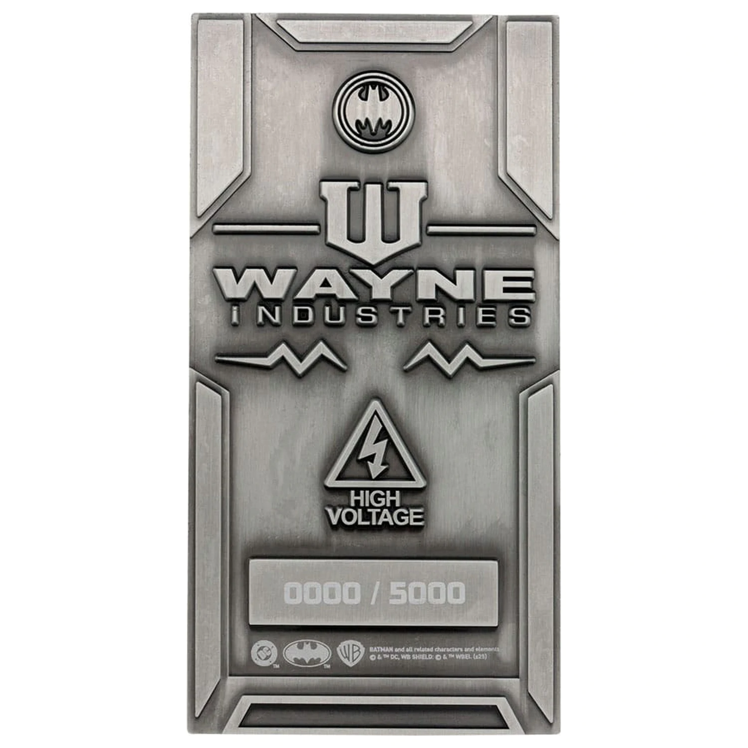 DC Comics Ingot Batman Armour Limitierte Auflage Produktfoto