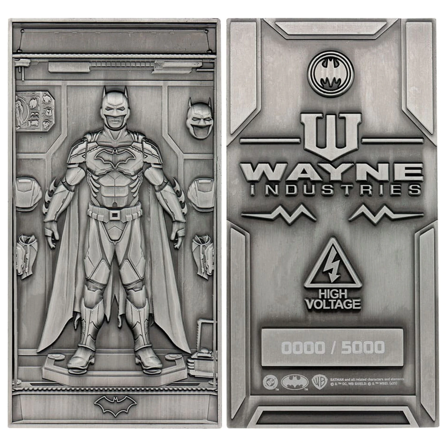 DC Comics Ingot Batman Armour Limitierte Auflage Produktfoto