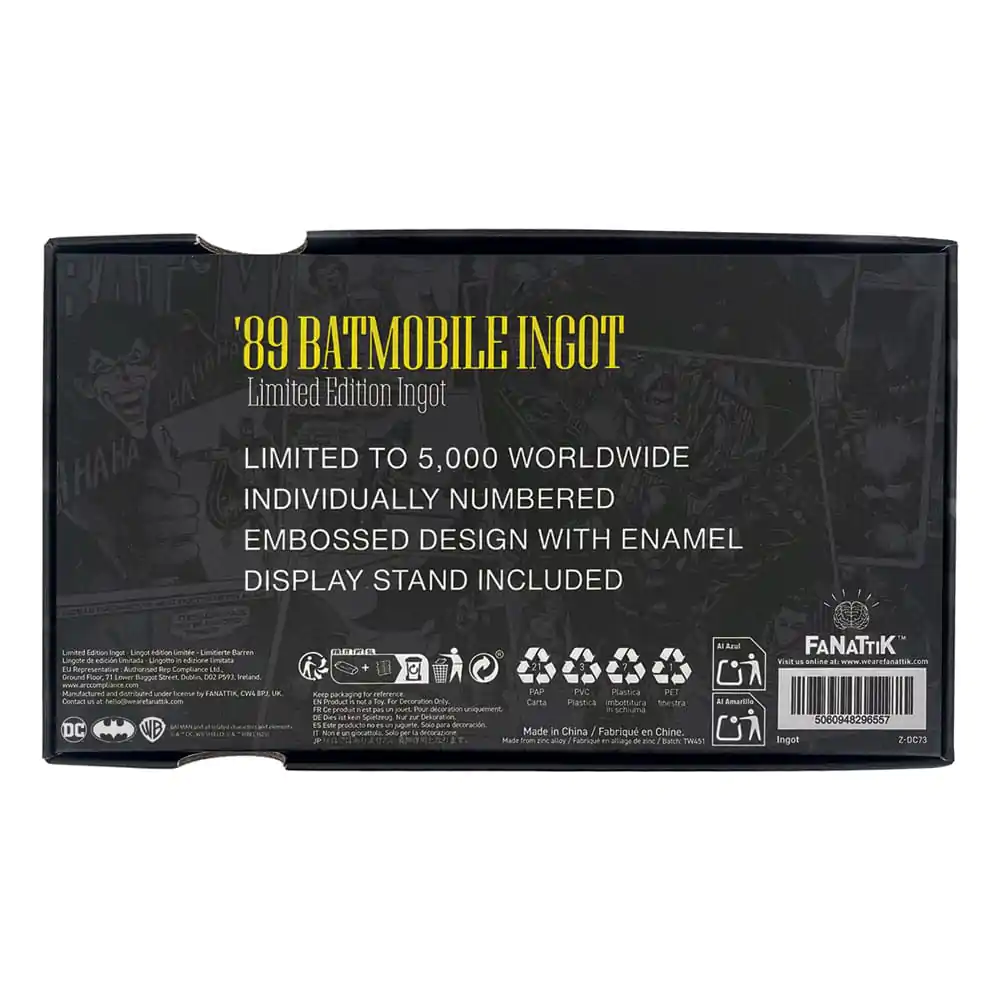 DC Comics Barren Batman Batmobile XL Limitierte Auflage Produktfoto