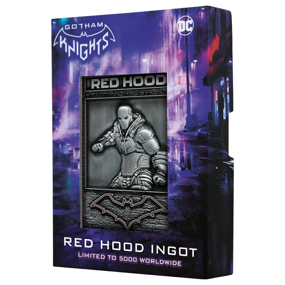 DC Comics Metallbarren Gotham Knights Red Hood Limited Edition Produktfoto